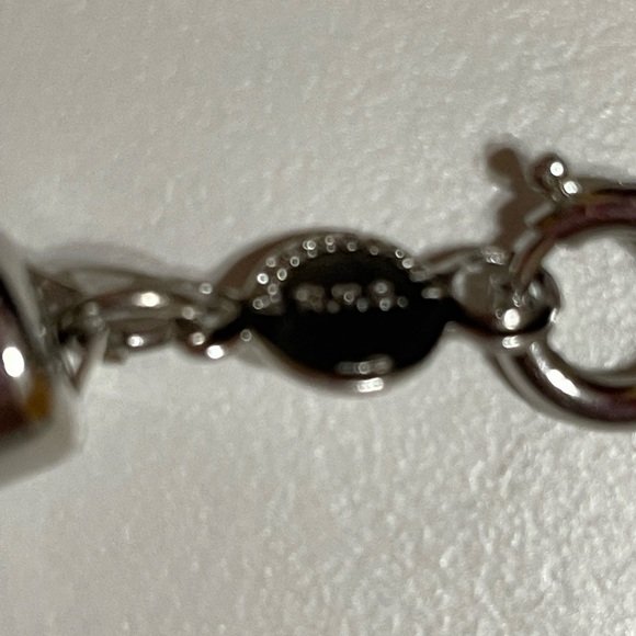 NOT FOR SALE Vintage signed ACCESSOCRAFT NYC mesh crystal choker - Picture 2 of 3